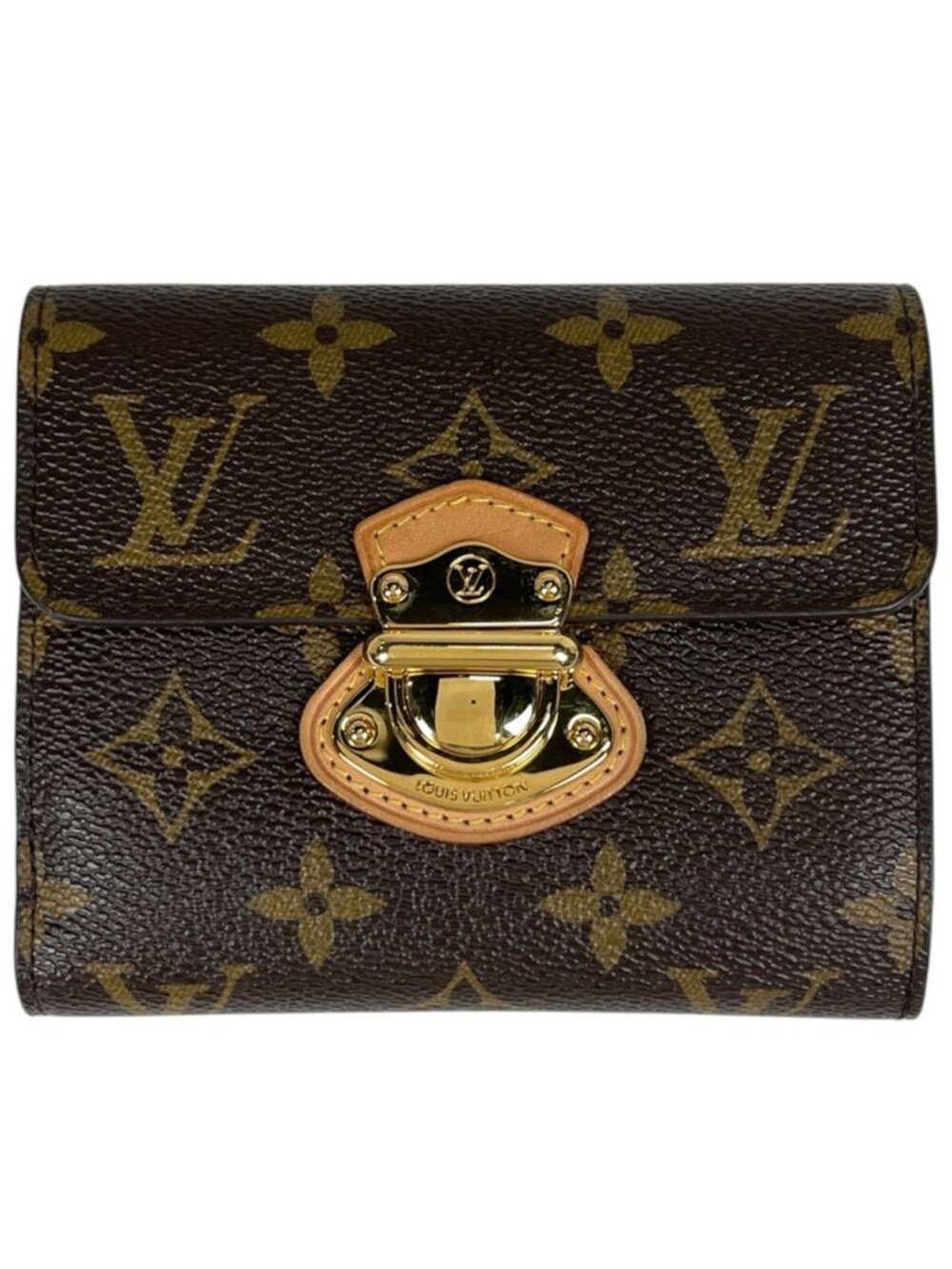 Louis Vuitton Portefeuille Joy Trifold Wallet Monogram Brown
